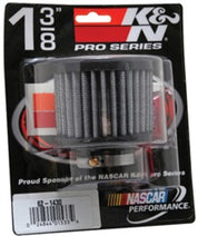 K&N 1.375in Flange ID x 3in OD x 2.5in H Rubber Base Crankcase Vent Filter