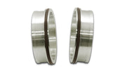 Vibrant Stainless Steel Weld Fitting w/ O-Rings for 2.5in OD Tubing
