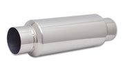 Vibrant SS Resonator (Standard Design) 3.5in inlet/outlet x 18in long w/5in OD resonator body