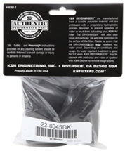 K&N 6in ID x 6inH Closed Top Black Drycharger Air Filter Wrap