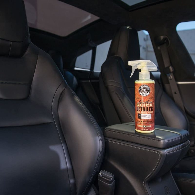 Chemical Guys Leather Quick Detailer Care Spray - Matte Finish