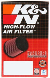 K&N Filter Universal Rubber Filter 20 Deg Flange Angle 2.25in Flange ID x 3.5in OD x 5in H