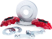 Alcon 09-20 F-150/Raptor Gen1-2 347x36mm Rotors 6-Piston Red Front Brake Kit Requires alcAC011507NAN