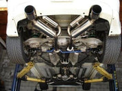 HKS 03-07 G35 Dual Hi-Power Ti Tip Catback Exhaust (SUS304 NO COATING)