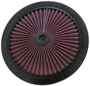 K&N X-Stream Top Filter X-Stream 14 inch OD Black