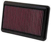 K&N Replacement Air Filter 10.188in O/S Length x 6.375in O/S Width x 1.063in H for 12 Honda Civic Si