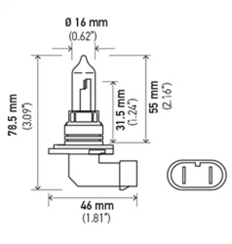 HB3 9005 100w Xenon Super White Headlight Bulbs Main Dipped Beam