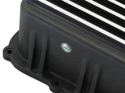 aFe Power Transmission Pan Black Machined 11-14 Ford 6R140 Trucks V8 6.7L (td)