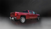 Corsa 2014-19 Sierra/Silverado 1500 Crew/Dbl / Short/Std. Bed 6.2L V8 Black Sport Single SideCB Exht
