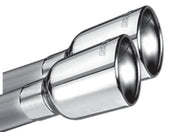 Borla 15 Chevy Corvette C7 ZO6 6.2L w/o AFM w/ NPP ATAK Quad RD RL AC Tips Center Rear Exit Exhaust