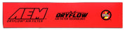 AEM 08-10 F150/250/350 / 07-10 Expedition 10.5in O/S L x 9.875in O/S W x 2.188in H DryFlow Filter