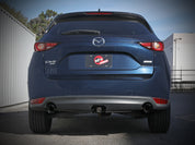 aFe Takeda 17-21 Mazda CX-5 2.5L (t) 2.5in. SS Axle-Back Exhaust System w/Black Tips