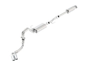 Borla 15-16 Ford F-150 3.5L EcoBoost Ext. Cab Std. Bed Catback Exhaust S-Type Truck Side Exit