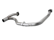 aFe Power Twisted Steel Y-Pipe Stainless Steel 2.5in 12-14 Jeep Wrangler V6 3.6L