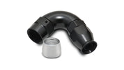 Vibrant -4AN 120 Degree Hose End Fitting for PTFE Lined Hose