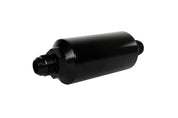 Aeromotive In-Line Filter - (AN-10) 100 Micron Stainless Steel Element Black Anodize Finish