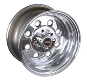 Weld Draglite 15x3.5 / 5x4.5 & 5x4.75 BP / 1.375in. BS Polished Wheel - Non-Beadlock