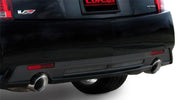 Corsa 2009-2014 Cadillac CTS Sedan V 6.2L V8 Polished Sport Axle-Back Exhaust