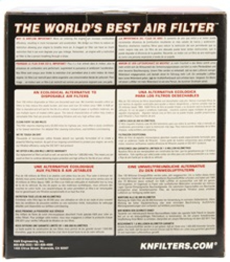 K&N Replacement Unique Round Tapered Air Filter for 06-09 Suzuki LTR450 Quadracer 450