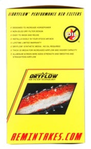 AEM 3.25 in DRY Flow Short Neck 9 in Element Filter
