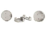 Ford Racing Ford Truck/SUV Black And Chrome Wheel Center Cap Kit