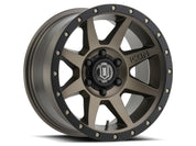 ICON Rebound Pro 17x8.5 5x5 -6mm Offset 4.5in BS 71.5mm Bore Bronze Wheel