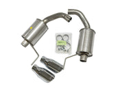 Roush 15-26 Ford Mustang 3.7L/2.3L V6/I4 Exhaust Kit w/ Round Tips