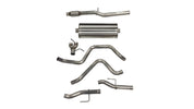 Corsa 19-23 Chevy Silverado/GMC Sierra 6.2L Crew Cab Short Bed 147.5 Cat-Back Dual Rear Exit No Tips