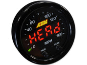 AEM X-Series 0-160 MPH Black Bezel w/ Black Face GPS Speedometer Gauge