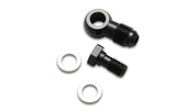 Vibrant -6AN Male Banjo Fitting 12mm x 1.25 Metric Aluminum + 2 Washers
