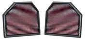 K&N Replacement Air Filter for 11-14 BMW M5/M6 4.4L V8 / 2015 M4/M3 3.0L I6  (2 per box)