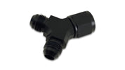 Vibrant -12AN Female x Dual -10AN Male Y-Adapter Fitting - Aluminum