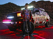 Rigid Industries Rock Light Kit- Red (6 lights)