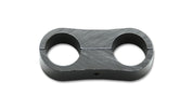 Vibrant Aluminum Line Separator Bracket - for 0.438in (11.1mm) OD hose