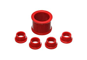 Energy Suspension 88-91 Honda Civic/CRX Red Power Steering Rack Bushing Set