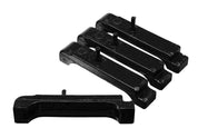 Energy Suspension GM BBC Black Radiator Isolator Pad Set - 4 Row