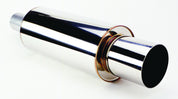 HKS Universal SS Hi-Power Muffler (120mm tip / 75mm piping) (SUS304 NO COATING)