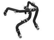 aFe 21-23 Ford Bronco V6-2.7Ltt BladeRunner Alum Hot &amp; Cold Charge Pipe Kit - Black