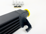 CSF 82-94 BMW 3 Series (E30) High Performance Oil Cooler w/-10AN Male & OEM Fittings