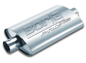Borla Universal Pro-XS Muffler Oval 2.25in Inlet/Outlet Notched Muffler