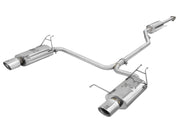 aFe Takeda Exhaust 2.25in to 2in Dia 304SS Cat-Back w/Polished Tips 08-12 Honda Accord Coupe V6 3.5L