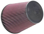 K&N Universal Clamp-On Air Filter 6in FLG / 7-1/2in B / 5in T / 8in H