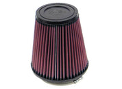 K&N Round Tapered Universal Air Filter 3.5in Flange ID / 5.75in Base OD / 3.75in Top OD / 6in H