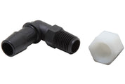 K&N Air Filter Vent Kit - White - 90 Degree Plastic 0.50in Flange 1.75in H 1.75in L