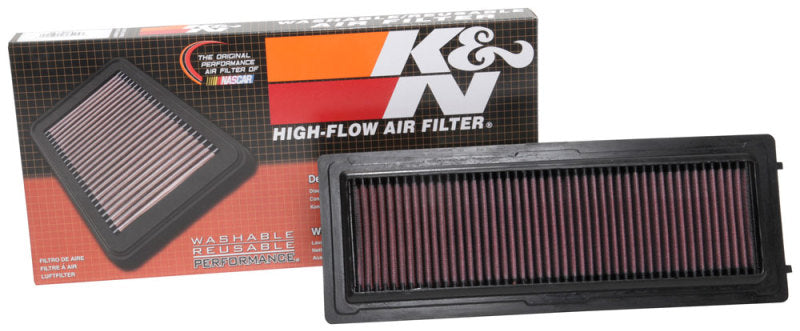 K&N 2016 Alfa Romeo Giulia L4-2.0L F/I Replacement Drop In Air Filter