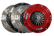 McLeod RXT Twin Disc Clutch Kit 18-19 Ford Mustang RXT 1 x 26 Spline 0 Bal w/164T 8 Bolt AL Flywheel