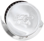 K&N 1in Flange L x 3in OD x 2.5in Height Clamp On Crankcase Vent Filter