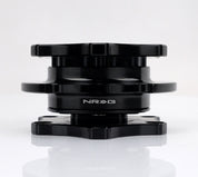 NRG Quick Release SFI SPEC 42.1 - Shiny Black Body / Shiny Black Ring