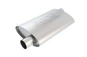 Borla Universal Pro-XS 3in Inlet//Outlet Offset/Offset 14x9 1/2 x 4 Muffler