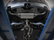 aFe Takeda 17-21 Mazda CX-5 2.5L (t) 2.5in. SS Axle-Back Exhaust System w/Black Tips